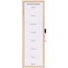 NAGA 20 x 60 cm Whiteboard Week Planner Wood Frame English 20 x 60 cm Whiteboard Week Planner Wood Frame English (14107)