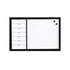 NAGA Magnetisk ugetavle whiteboard 60 x 40 cm dansk Hvid 40x2x60mm (1stk)