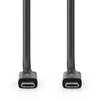 Nedis 2m USB-C Kabelis 4.0 Gen2x2, 240W, 20 Gbps