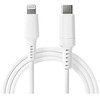 Nedis 2m USB-C Lightning laidas iPad, iPhone, iPod, baltas