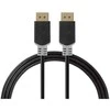 Nedis Displayport Cable | DisplayPort jungtis | DisplayPort jungtis | 8K@60Hz | Paauksuotas | 3,00m | apvalus | PVC | Antracitas / Pilka | Pakavimas su Si