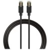 Nedis Cat 6 kabelis | RJ45 jungtis | RJ45 jungtis | F/UTP | 1,00 m | apvalus | LSZH / PVC | Antracitas | Pakuotė su peržiūros langeliu
