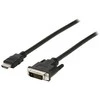 NEDIS HDMI™ -Kabelis | HDMI™ Stecker | DVI-D 24+1-Pin Stecker | 1080p | Vernickelt | 2.00 m | Gerade | PVC | Juodas | Box