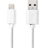 Kabelis USB Nedis Lightning 2 m Baltas (CCGL39300WT20)