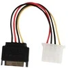 Nedis vidaus maitinimo kabeliai | SATA 15 kontaktų jungtis | Molex lizdas | Paauksuotas | 0,15 m | apvalus | PVC | Įvairiaspalvis | plastikinis maišelis