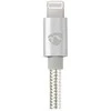 Nedis USB laidas | USB 2.0 | Apple Lightning 8 pin | USB-C™ jungtis | 480Mbps | Paauksuotas | 2,00m | apvalus | Pintas / nailonas | Aliuminis | pakavimas