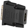 Nedis HDMI™ adapteris | HDMI™ lizdas | DVI-D 24+1 kontaktų jungtis | Paauksuotas | Tiesus | PVC | Antracitas | 1 vnt | Pakuotė su peržiūros langeliu