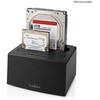 Nedis Festplatten-Dockingstation 2 Festplatten - USB 3.2 Gen1, USB Type-A, 2.5 / 3.5 ", USB 3.2 Gen1, Docking, Desktop