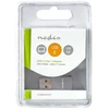 Nedis USB-A Adapteris USB 3.2 Gen 1 | USB-A Stecker | USB-C™ Buchse | 5 Gbps | Vernickelt | Juodas | Box