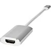 Nedis USB adapteris | USB 3.2 Gen 1 | USB-C™ jungtis | HDMI™ | energijos tiekimas | 0,20 m | apvalus | Paauksuotas | Pintas / nailonas | sidabras | pakavimas su