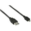 Nedis USB-Kabelis USB 2.0 | USB-A Stecker | USB Micro-B Stecker | 480 Mbps | Vernickelt | 3.00 m | rund | PVC | Juodas | Box