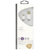 Nedis USB laidas | USB 2.0 | USB-A vyrelis | USB Micro-B jungtis | 480Mbps | Paauksuotas | 1,00 m | butas | PVC | Balta | Pakuotė su peržiūros langeliu