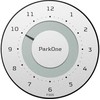 „ParkOne“ išskirtinis – elektroninis parkavimo diskas, metalinis