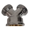 NEERSKOV KVC Y-chromuotas 3/4'' sriegis - Adapteris ''Y'' 3/4'' sm x np(2)