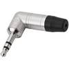 Neutrik NTR-NTP3RC, 3.5mm, juoda, sidabrinė, žalvaris, nikelis, poliamidas, polioksimetilenas (POM), cinkuotas plienas, nikelis, IEC 68-2-20, -20 - 65 °C