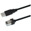 Newland Newland CBL026U lyties keitiklis / RJ-45 USB-A kabeliai, juodi