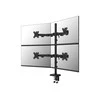 Laikiklis NEOMOUNTS NERO QUADRUPLE MONITORIUS ARM 10-32"