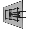 Laikiklis NEOMOUNTS SELECT SCREEN WALL MOUNT (FULL MOTION, 3 PIVOTS, VESA 800X400)