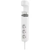 „Neomounts“ | Stalinis lizdas su spaustuku ir USB-C bei USB-A jungtimis – greitas įkrovimas | DS22-840WH6