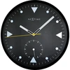 NeXtime klok 3049 Serious Juodas, Ø32 cm, Wall, Juodas