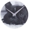 NeXtime laikrodis 5173 Little Dog, Ø20 cm, sieninis, juodas