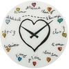 NeXtime laikrodis 8030 Loving You, Ø43 cm, sieninis, baltas/įvairiaspalvis