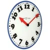 NeXtime klok 8151 Boy, Ø43 cm, Wall, Baltas/ Mėlyna/ Juodas/ Raudona