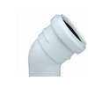 Nicoll Nordic As Ht-Pp (Amax Pro) Ø40 MM x 45° baltas lenktas vamzdis