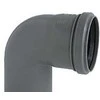Nicoll Nordic As Ht-Pp (Amax Pro) Ø40 mm x 87,5° pilka lenkta jungtis