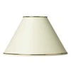 Nielsen_Light MARIE ŠVIESTUVO TAURIUKAS, 15,0 CM AUKŠTIS, KREMINĖS SPALVOS, SU AUKSINIU KRAŠTU