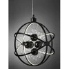 Nielsen_Light Lubinis šviestuvas „Galaxy“ LED, reguliuojamo ryškumo, juodas
