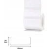 Niimbot etiketės R 40x20mm 320vnt baltos, skirtos B21, B21S, B3, B1S