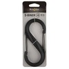 Niteize Nite Ize S-Biner Dual #6 kabliukas, juodas plastikas (SBP6-03-01BG)