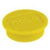 Magnetai 13 mm Nobo geltoni - (10 vnt.)
