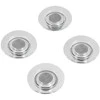 Nobo NobO reti Žemės magnetai, apvalios, 32 mm skersmens, 4vnt, skaidrūs