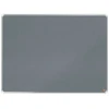 Nobo Premium Plus veltinio skelbimų lenta 1200x900mm, pilka, aliuminis, aliuminis, veltinis, standartinė, 1205 mm