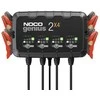 Noco GENIUS2X4 8A 4 bankų akumuliatorių įkroviklis