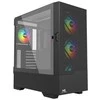 „Nordic Gaming NGC-1167“, Bokštas, PC, Juoda, ATX, micro ATX, Mini ATX, Žaidimams, Kelių įrenginių