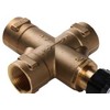 Lemvigh Muller 3/4" T formos jungtis 35–65 °C