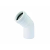 Wavin PP alkūnė 45 laipsnių Ø 32 mm, balta