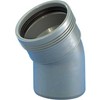 Nordisk Wavin Wavin PP alkūnė 30 laipsnių Ø 32 mm pilka
