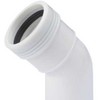 Wavin PP alkūnė 45 laipsnių Ø 32 mm, balta