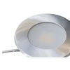 Nordtronic „Alina“ spintelės apšvietimas 350mA 2.2W 3000K 210lm šlifuoto aliuminio apvalus