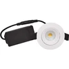 Nordtronic Įleidžiamas šviestuvas „Velia Low Profile“ 5W 3000K Cri>95 apvalus, matinės baltos spalvos