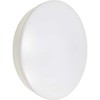 NORDTRONIC ECOtech lubinis šviestuvas, 12 W, 3000/4000/5000 K, CCT jungiklis, Ø250, matinės baltos spalvos, reguliuojamo ryškumo