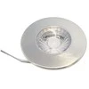 Nordtronic Įleidžiamas šviestuvas Gabriella 350mA LED 4W 927, 294 liumenų, 35°, šlifuoto aliuminio