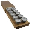 NORDTRONIC LED šviesos šaltinis GU10 4,8 W, 4000 K, 430 liumenų, reguliuojamo ryškumo (10 vnt. pakuotė)