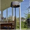 Nsh Nordic HORTUS terasos šildytuvas, grindinis, modelis su tinkleliu Ø60 cm, 900/1200/2100 W HA (211-377)