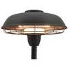 Nsh Nordic HORTUS terasos šildytuvas grindims, modelis HA, 900/2100W, juodas (211-412)