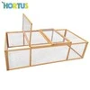 Nsh Nordic Triušių voljeras iš rudos spalvos medžio 180 x 90 x 45 cm (505-196)